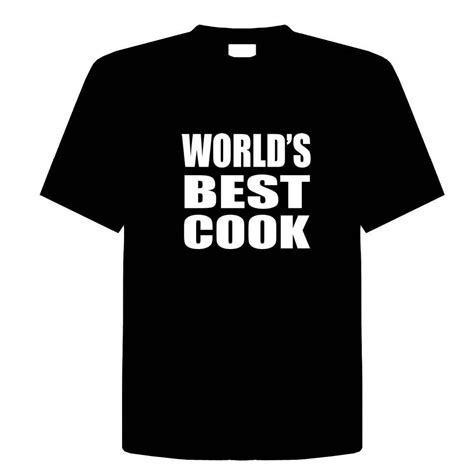 WORLD'S BEST COOK Size 3X Funny Unisex T-Shirt | Adult tee ...