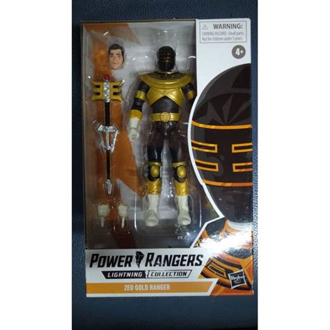 Power Ranger Lightning Collection ZEO GOLD RANGER Shopee Thailand