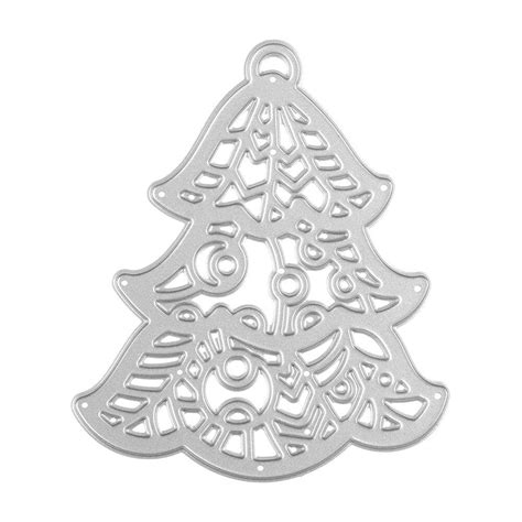 Christmas Tree Metal Cutting Dies Scrapbooking Stencil