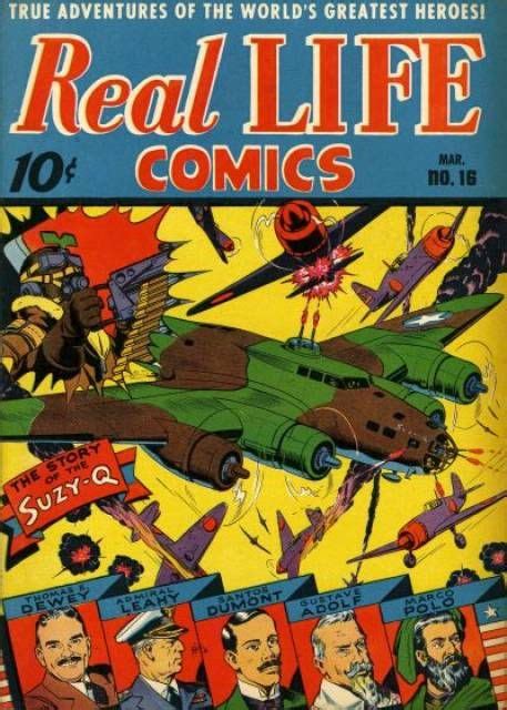 Real Life Comics Volume Comic Vine Life Comics Comics Vintage