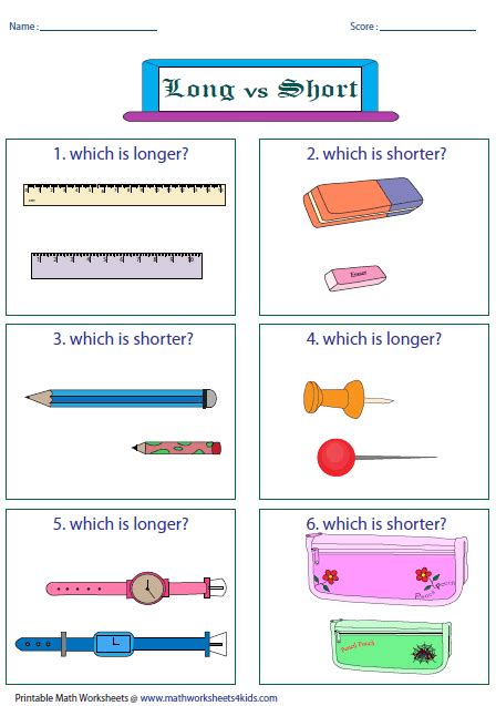 The first worksheet is for long and short a sound. Long and Short Worksheets