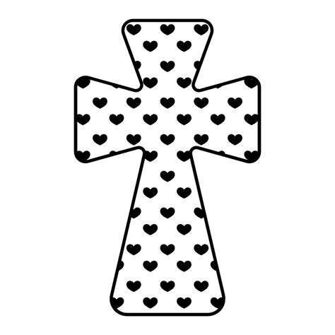 Christian Cross Religiouse Free Svg File Svg Heart