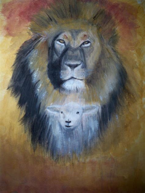 Lion Of Judah Lamb Of God By Tammymcclung On Deviantart