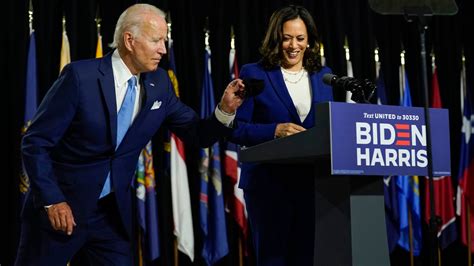 Joe Biden Kamala Harris Make First Appearance As Democratic Ticket