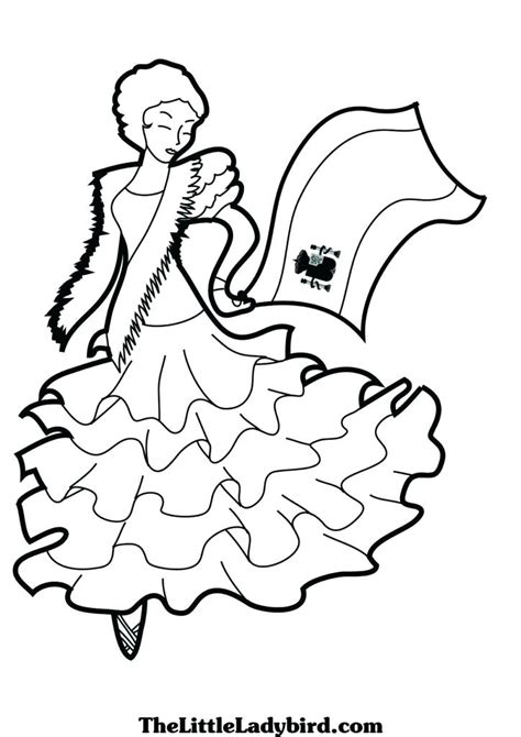 Spain Coloring Page