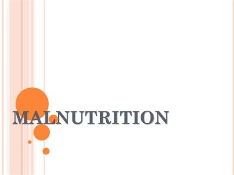 Ppt Malnutrition Powerpoint Presentation Free Download Id1883373