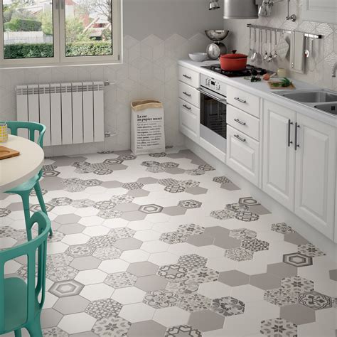 20 Insanely Gorgeous Hexagon Kitchen Floor Tiles Home Decoration And