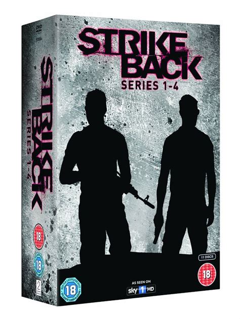 strike back series 1 4 box set [dvd] uk andrew lincoln richard armitage philip