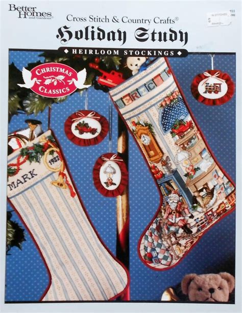 Better Homes And Gardens Holiday Study Heirloom Stocking