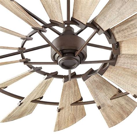 Damp rated ceiling fans ideal installation. 72" Windmill Fan by Quorum International -- Farmhouse ...