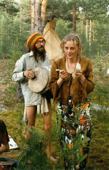 Crazy Hippies In The Woods Hippie Life Hippie Culture Woodstock Hippies