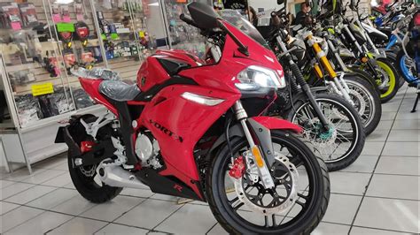 Motocicleta Deportiva Italika Vort X 300r Roja Con Negro