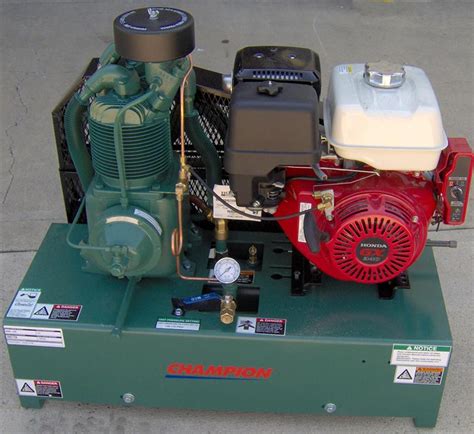 Champion Hgr7 Lph Two Stage Reciprocating Service Truck Air Compressors