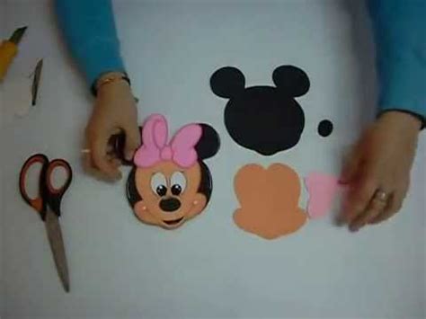 Guardado por rocio loera ruiz. Minnie Mouse en Foami, Goma Eva, Microporoso (1ra Parte ...