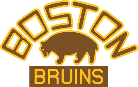 Boston Bruins First Logo Original Size Png Image Pngjoy