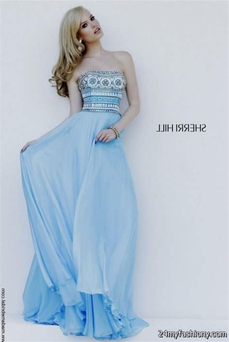 Periwinkle Prom Dress Sherri Hill Looks B2b Fashion