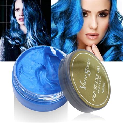 Unisex Diy Hair Color Wax Mud Dye Cream Temporary Modeling 5 Colors
