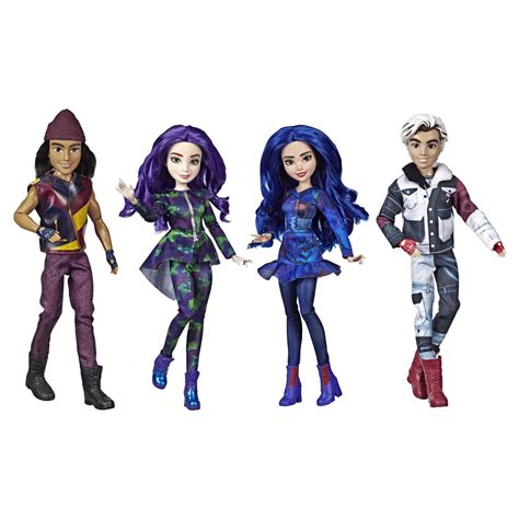 Disney Descendants Isle Of The Lost Collection Includes Pack Of Dolls Walmart Com