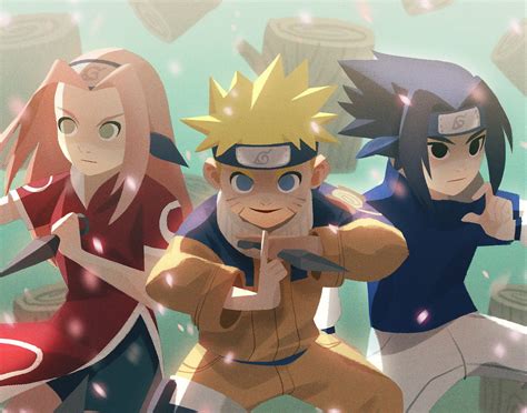 Team 7 By Arexcho Naruto Shippuden Characters Naruto Shippuden Anime