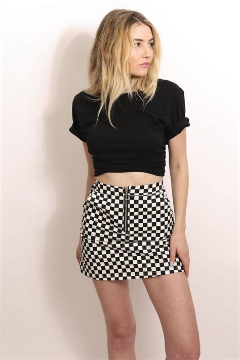 Checkeredskirt2  Fashion Mini Skirts Skirts