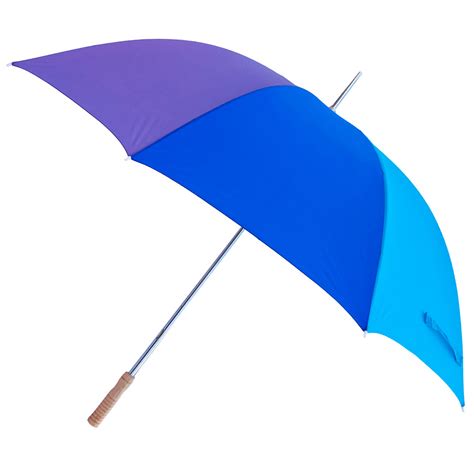 Wholesale Golf Umbrellas 60 Arc Rainbow Wood Handle