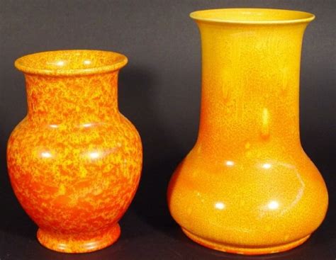 Two Pilkingtons Royal Lancastrian Art Pottery Vase