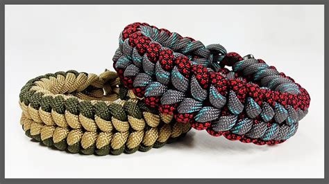 We use them with every project we make. Paracord Bracelet Tutorial: "Pseudo Double Snake Knot" Bracelet Design Without Buckle - YouTube