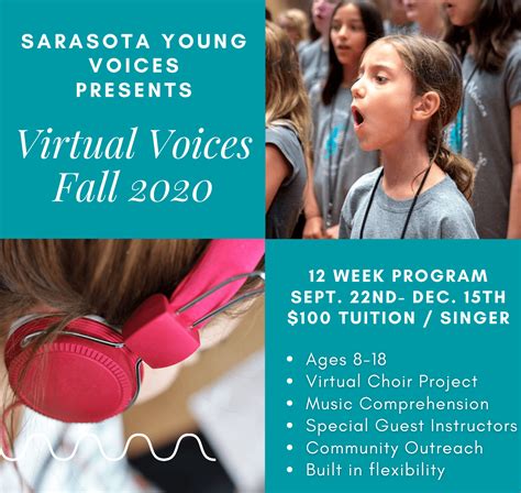 Virtual Voices Fall 2020 · Sarasota Young Voices Syv