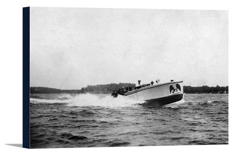 We are dedicated to providing the highest level of veterinary medicine along with friendly, compassionate service. Spirit Lake, Iowa - Speedboat Cruising on Lake (18x10.75 ...