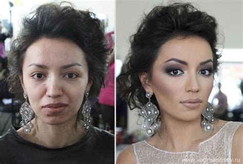 Russian Girls Look Dramatically Different After Makeup 20 Pics