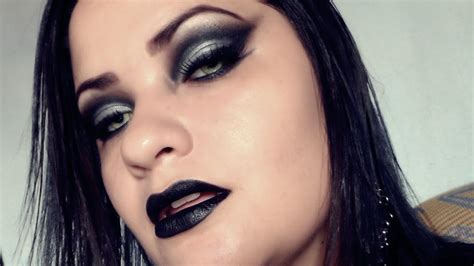 Goth Makeup Temptationvamp Look Youtube