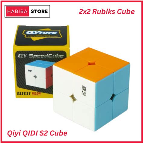 Original Rubiks Cube 2x2 Stickerless Best Quality Fast Speedy Magic