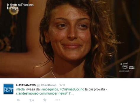 Isola Dei Famosi Il Volto Di Cristina Buccino “deturpato” Dai Mosquitos Corriereit