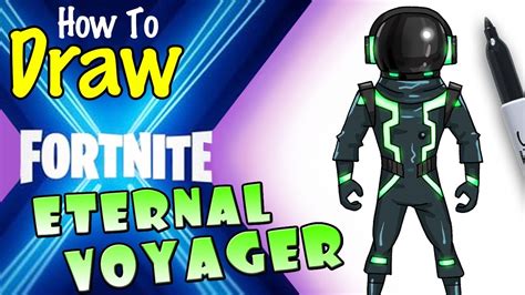 How To Draw The Dark Voyager From Fortnite Drawings F