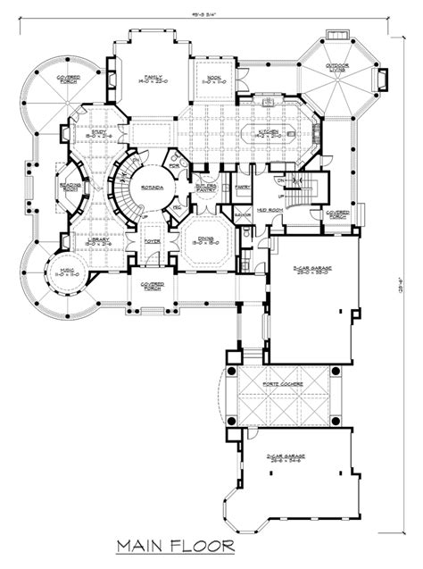 Looking for a small house plan that you can build on your small home lot? Mansion. I would add stairs to the second garage so you ...