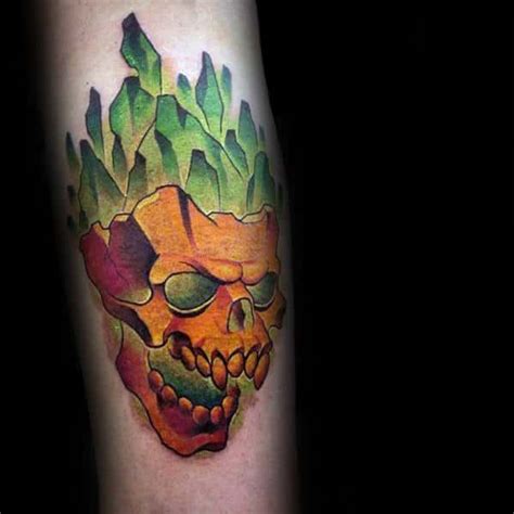 50 3d Skull Tattoo Designs For Men Cool Cranium Ink Ideas Tattoo