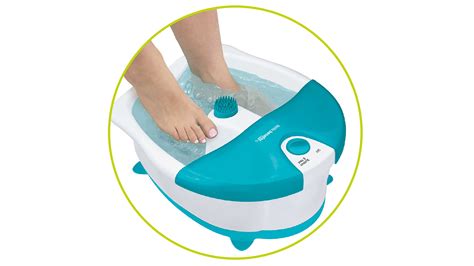 body benefits by conair bubbling foot spa