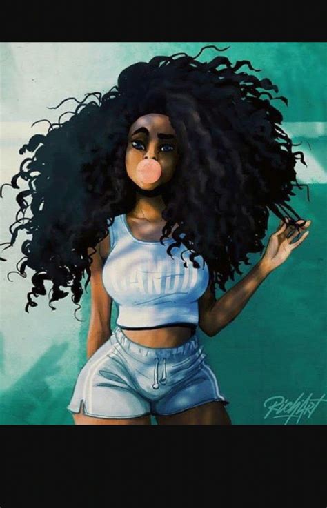 Any shape works, so do what fits your taste, and then use hue and saturation (ctrl+u) to change the color to a tone that matches. Pin by Karen Renee on Dibujo | Black art, Black women art ...
