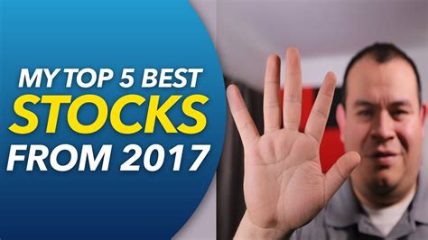 Top 5 Best Stocks In 2017📈 Stocks With Biggest Returns Youtube