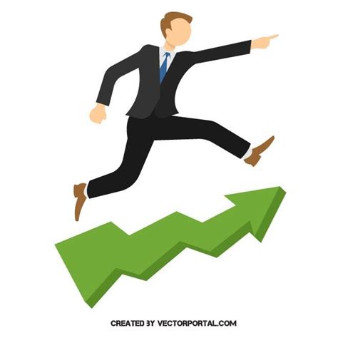 Business Growth Graphics Royalty Free Stock Svg Vector
