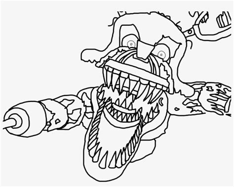 Foxy X Mangle Coloring Pages