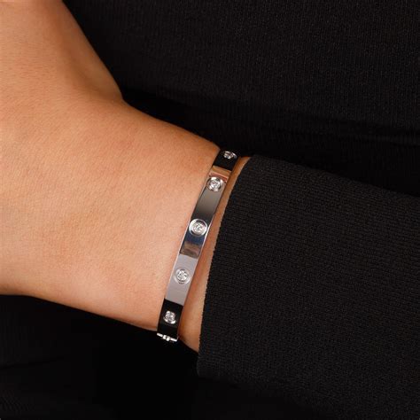 Cartier Love 10 Diamond Bangle For Sale at 1stDibs | harga 750 17