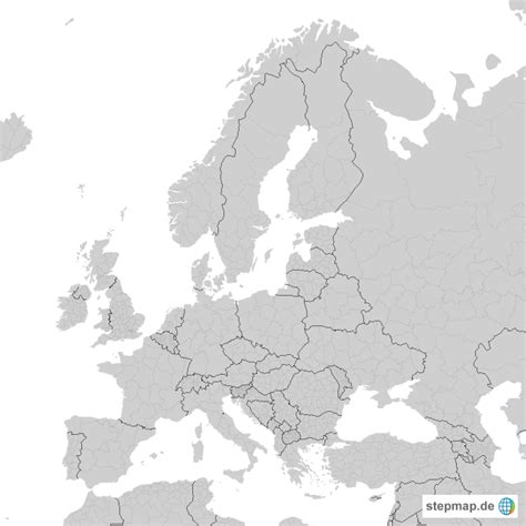 StepMap Europa Landkarte für Deutschland