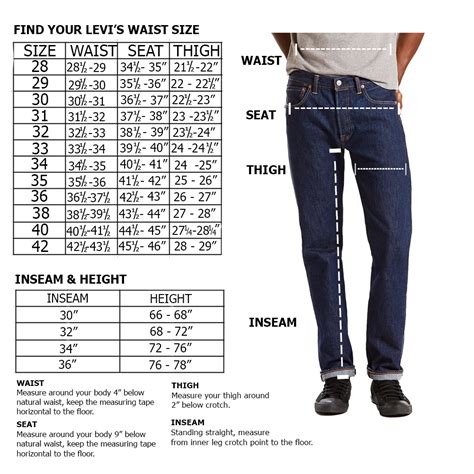 Levis Mens Denim 511 Slim Fit Jeans