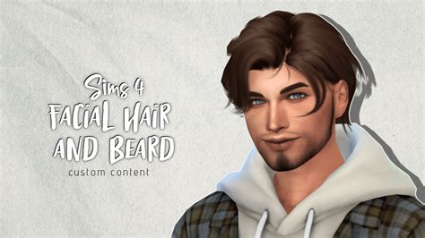 Sims 4 Cc Facial Hair Sims 4 Sims Facial Hair