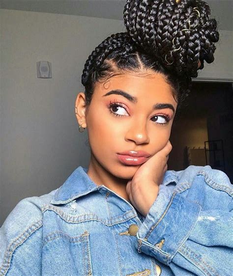It's a cute and effortless hairstyle that works either as a ponytail (princess jasmine vibes, anyone?) or as a. Can Latinas Wear Box Braids - Jamaican Hairstyles Blog