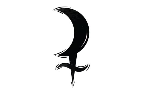 Lilith Sign Symbol Watercolor SVG Cut file by Creative Fabrica Crafts
