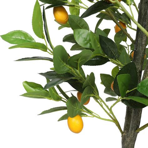 Artificial Lemon Tree (Potted) with Lemons 150cm - Designer Plants®
