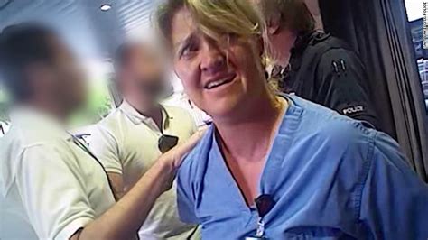 Utah Officer Fired For Forcibly Handcuffing Nurse Who Defied Him Cnn