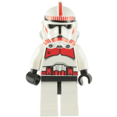 Lego Clone Trooper Episode 3 Red Shock Trooper Minifigure Comes In